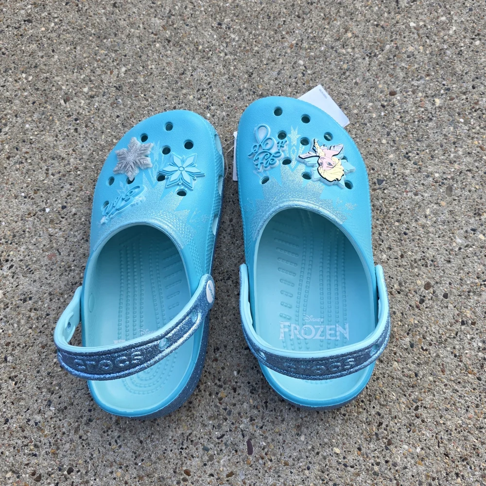 Crocs X Frozen Sandals Youth Girls 4Y